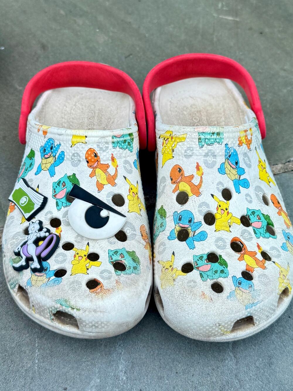 Classic Clog — Pokémon Print + 3 Jibbitz
